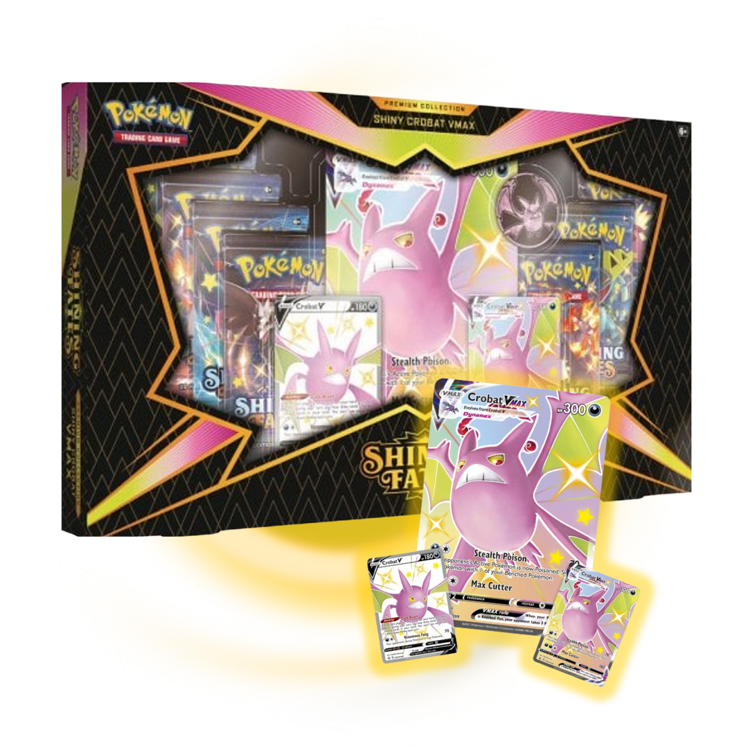 Sword & Shield Shining Fates Shiny Crobat VMAX Premium Collection