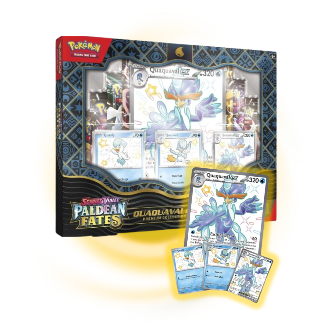 Scarlet and Violet Paldean Fates Premium Collection - Quaquaval