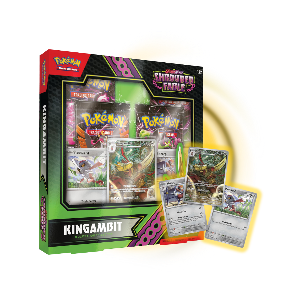 Scarlet and Violet Shrouded Fable Kingambit Illustration Collection