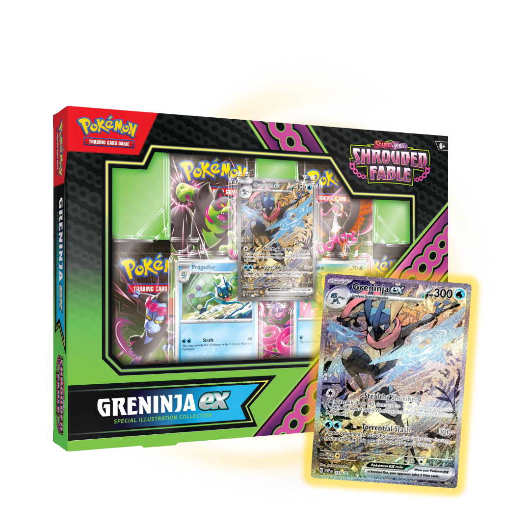 Scarlet and Violet Shrouded Fable Greninja ex Special Illustration Collection