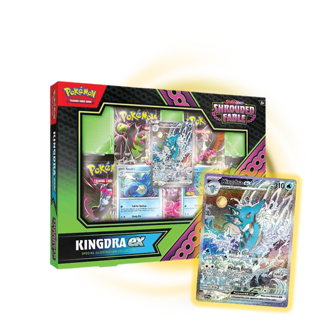 Scarlet and Violet Shrouded Fable Kingdra ex Special Illustration Collection