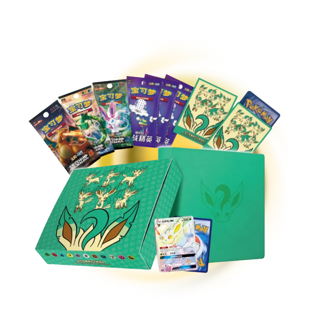 Pokemon China: Eevee GX Gift Box (Leafeon)