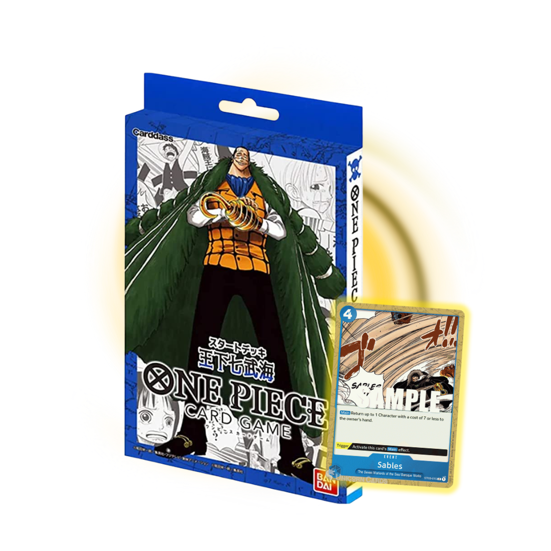 One Piece TCG: The Seven Warlords of the Sea Starter Deck (ST-03)