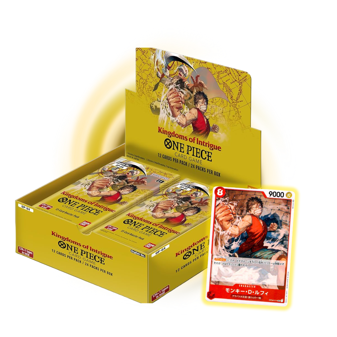 One Piece Card Game: Kingdoms of Intrigue (OP-04) – Booster Box