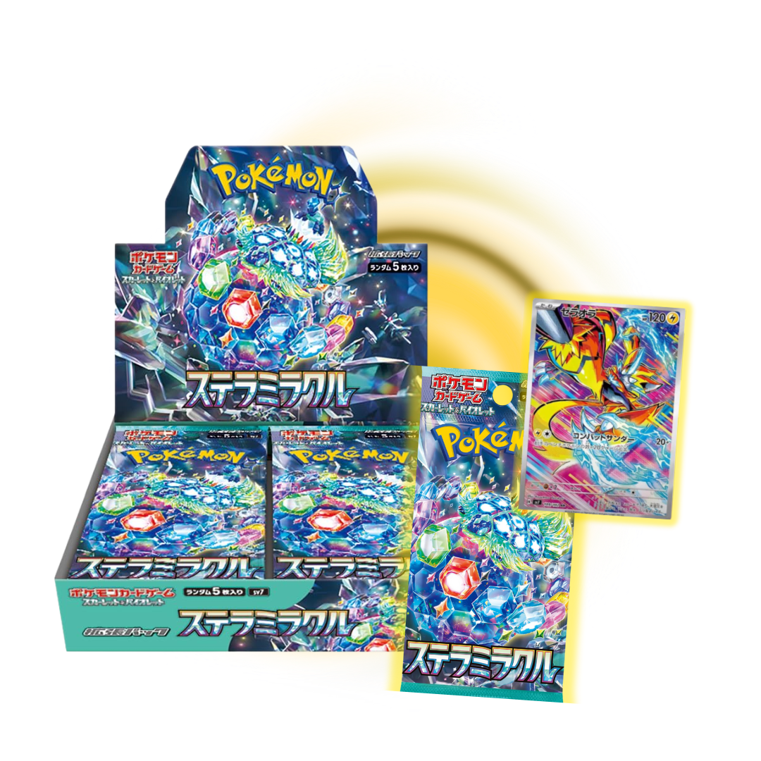 Japanese Pokemon: Scarlet & Violet Stellar Miracle Booster Box