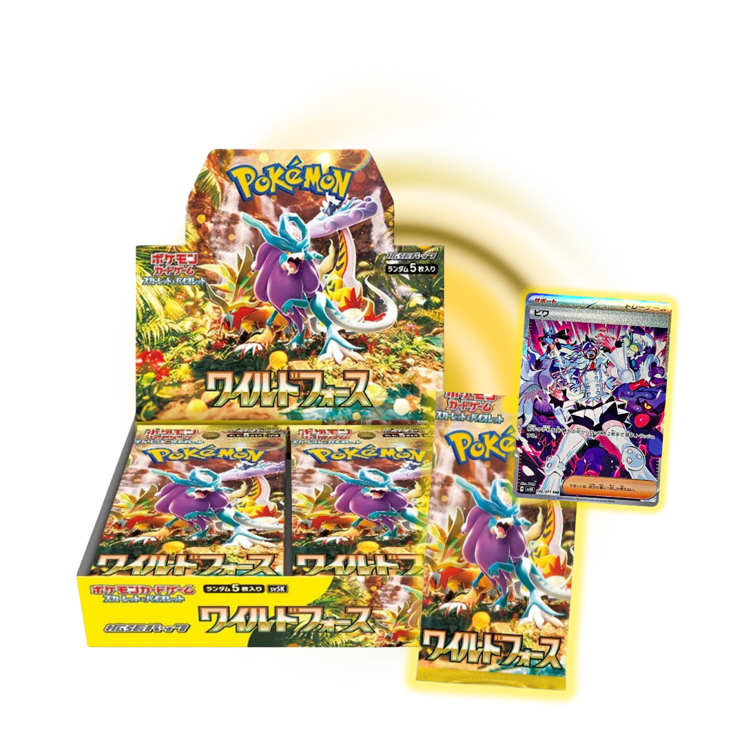Japanese Pokemon: Scarlet & Violet Wild Force Japanese Booster Box