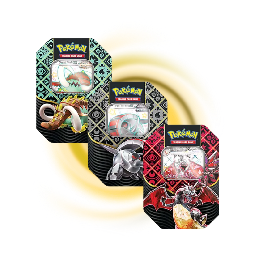 Scarlet and Violet Paldean Fates Standard Tins