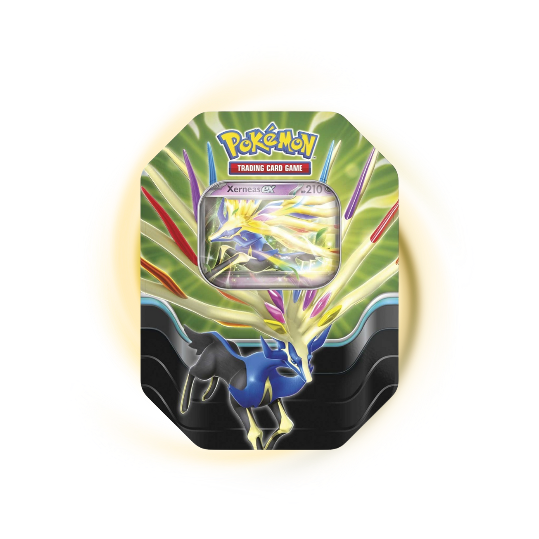 Scarlet and Violet Azure Legends Tin – Xerneas ex
