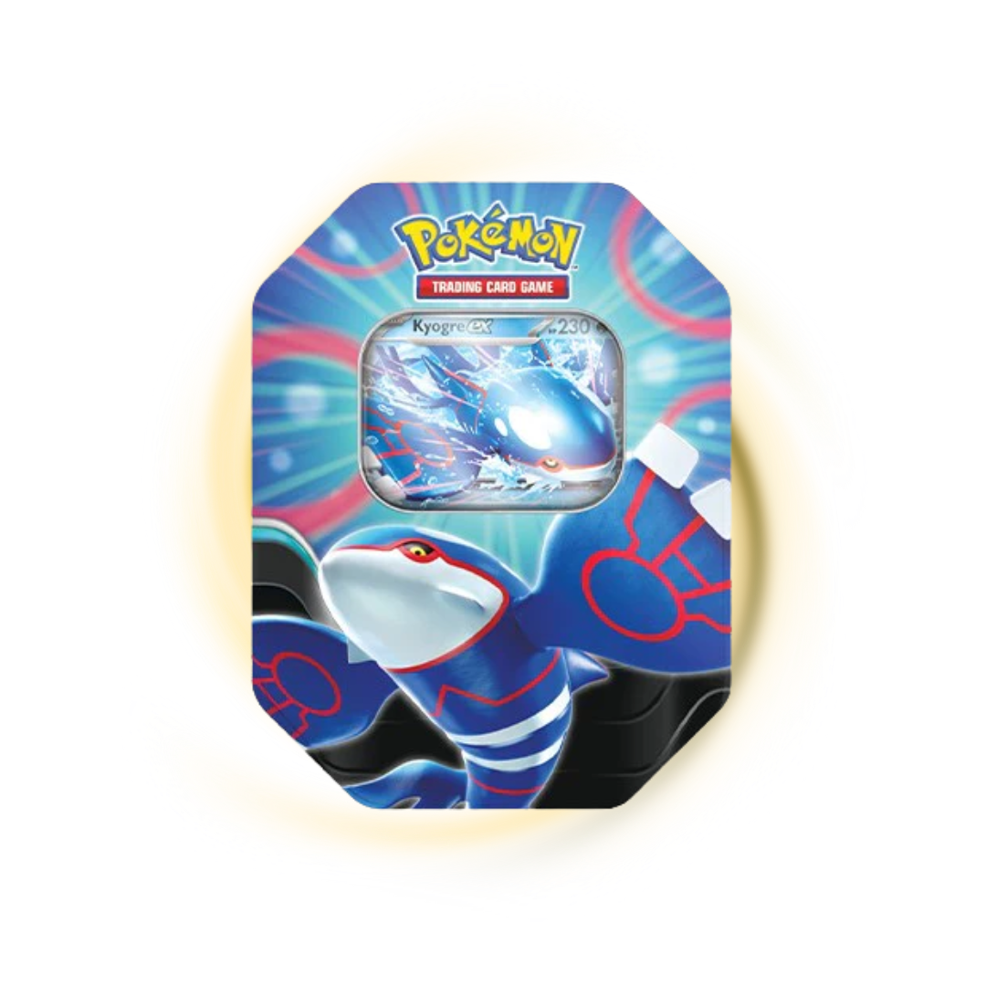 Scarlet and Violet Azure Legends Tin - Kyogre ex
