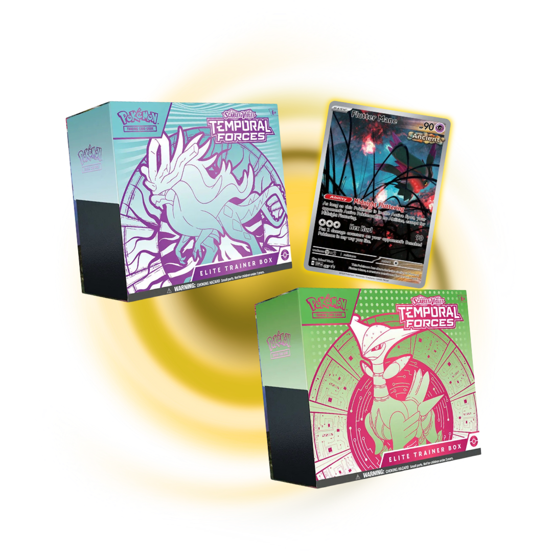 Scarlet and Violet Temporal Forces Elite Trainer Boxes