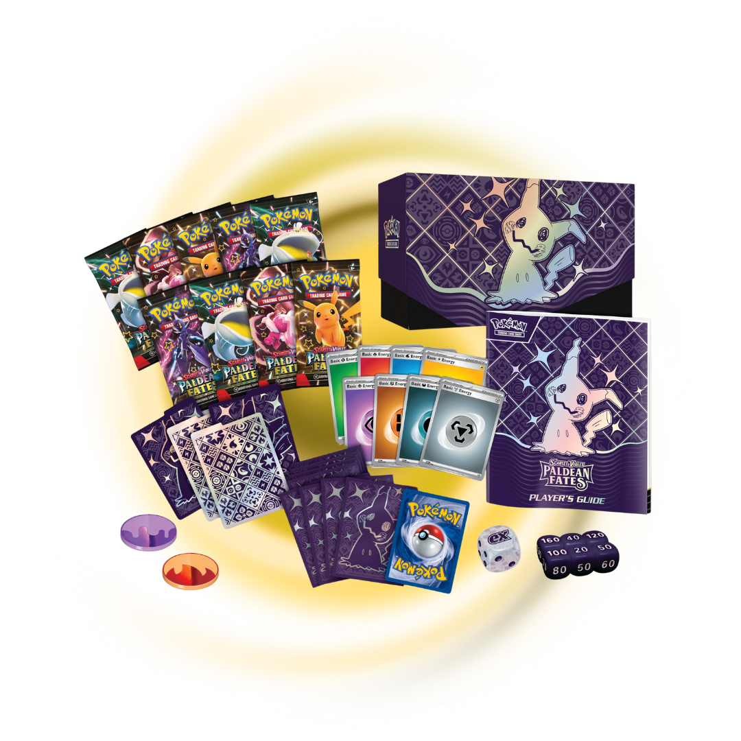Scarlet and Violet Paldean Fates Elite Trainer Box