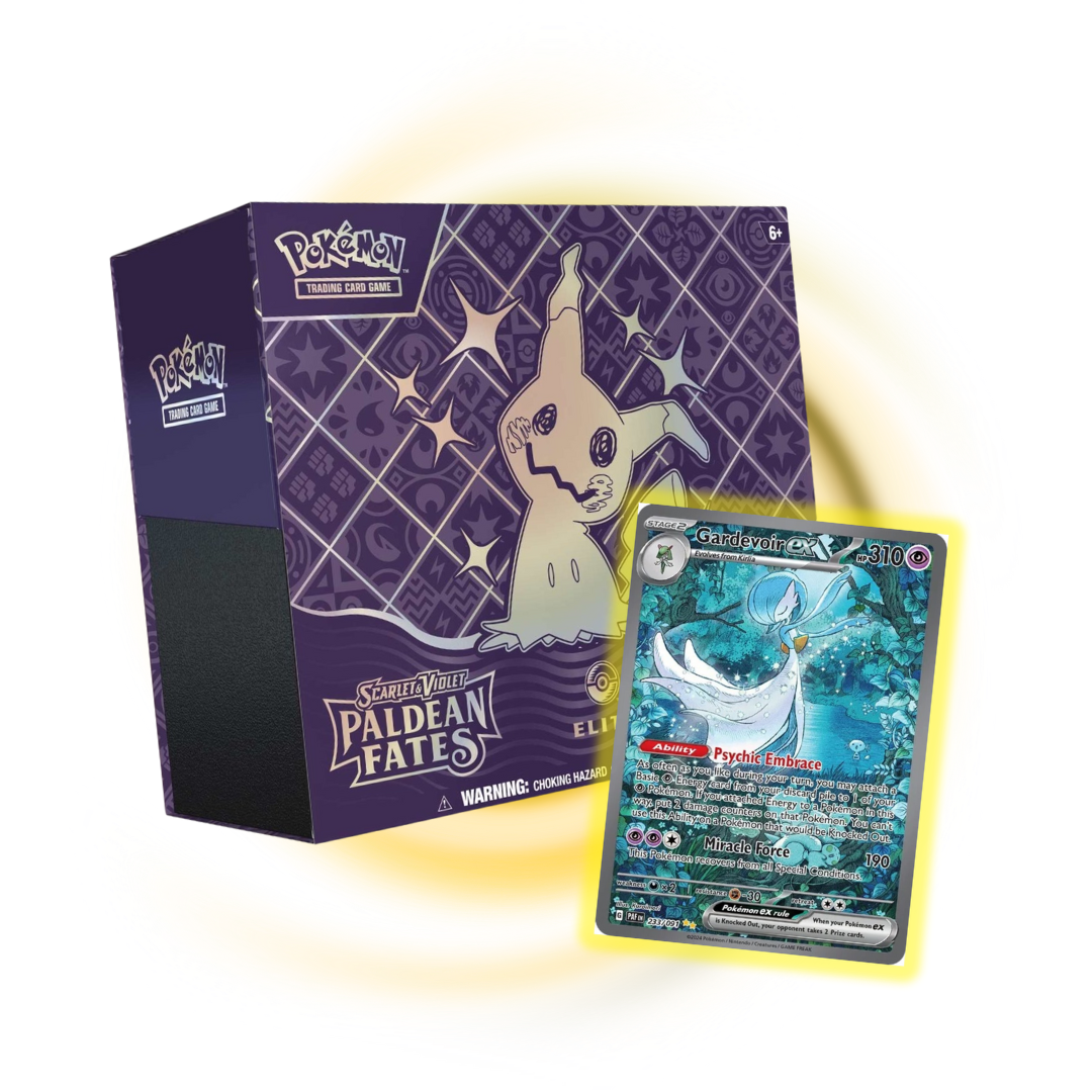 Scarlet and Violet Paldean Fates Elite Trainer Box