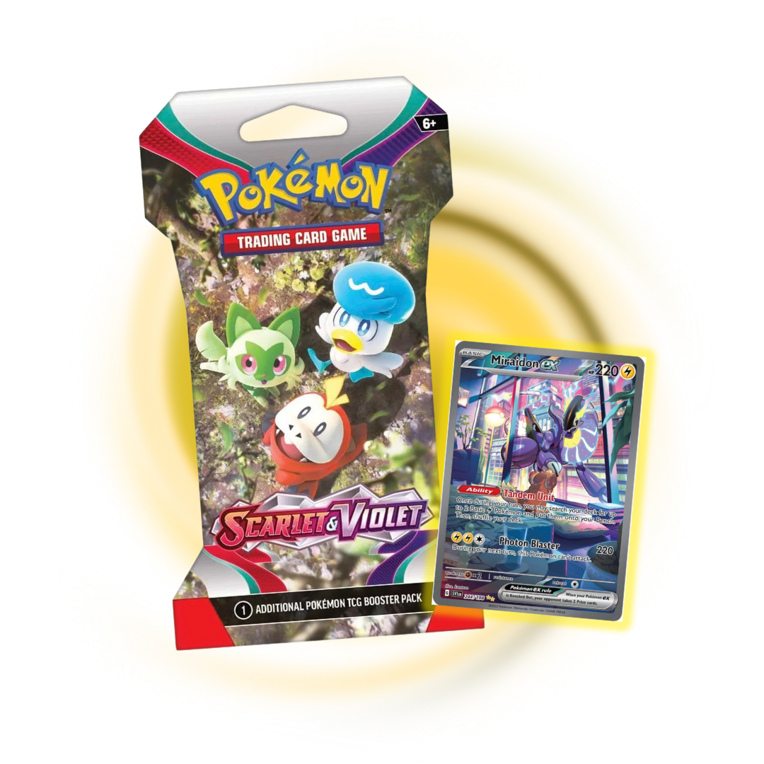 Scarlet and Violet (Base Set) Booster Pack (Cardboard Packaging)
