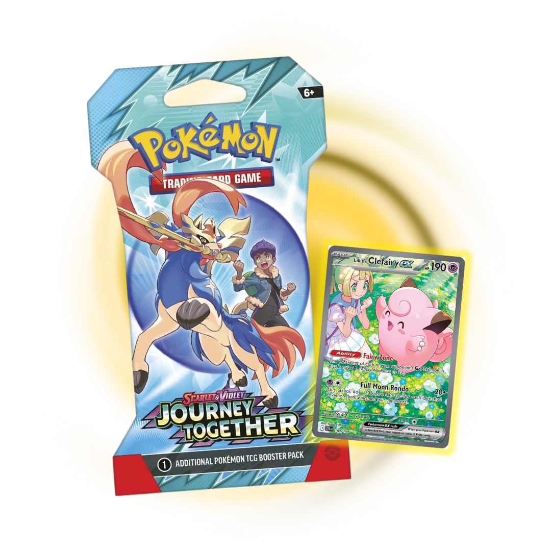 Scarlet and Violet Journey Together Booster Pack (Cardboard Packaging)