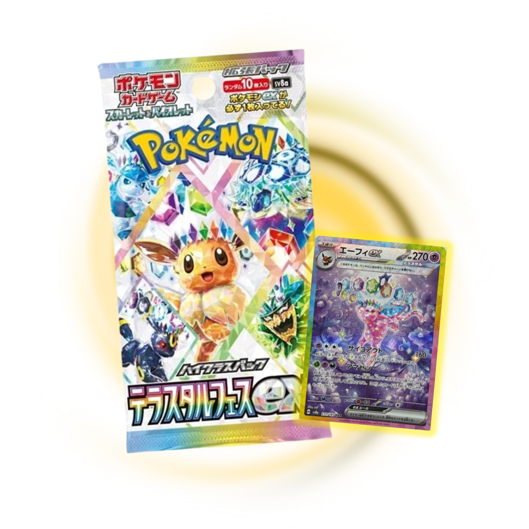 Japanese Pokemon: Scarlet & Violet Terastal Festival ex Booster Pack