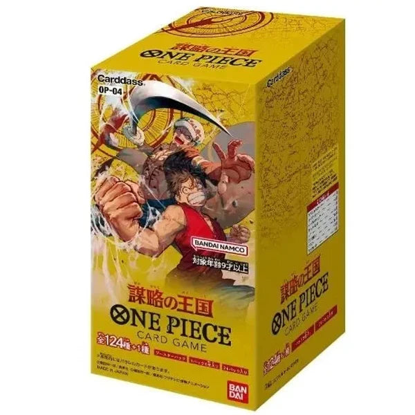 One Piece Card Game: Kingdoms of Intrigue OP-04 Japanese Booster Box