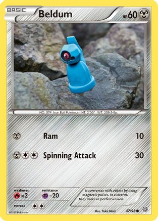 Beldum 047/98  XY  Ancient Origins - Common