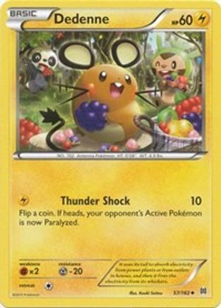 Dedenne 057/162  XY  BREAKthrough - Uncommon