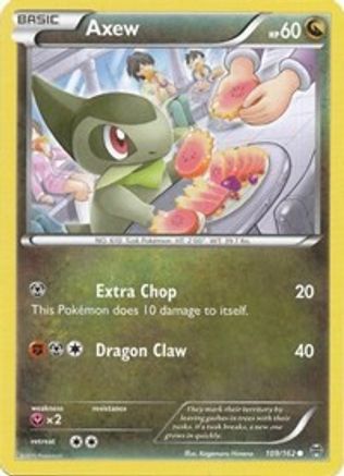 Axew (109) 109/162  XY  BREAKthrough - Common