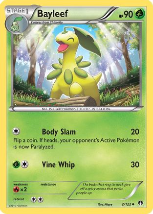 Bayleef 002/122  XY  BREAKpoint - Uncommon