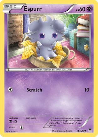 Espurr 058/122  XY  BREAKpoint - Common