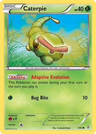 Caterpie 003/83  Generations - Common