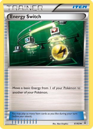 Energy Switch 061/83  Generations - Uncommon