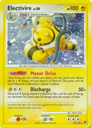 Electivire 025/132  - Holofoil Deck Exclusives - Holo Rare