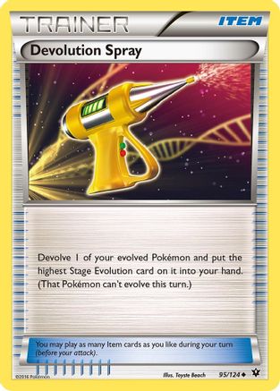 Devolution Spray 095/124  XY  Fates Collide - Uncommon