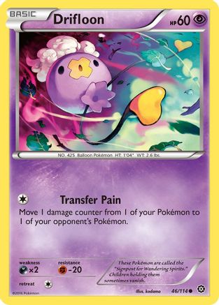 Drifloon 046/114  XY  Steam Siege - Common