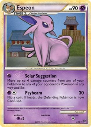 Espeon 002/090  Deck Exclusives - Rare
