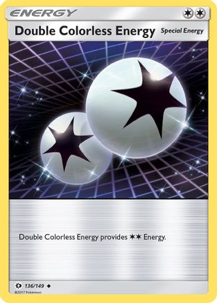 Double Colorless Energy 136/149  SM Base Set - Uncommon