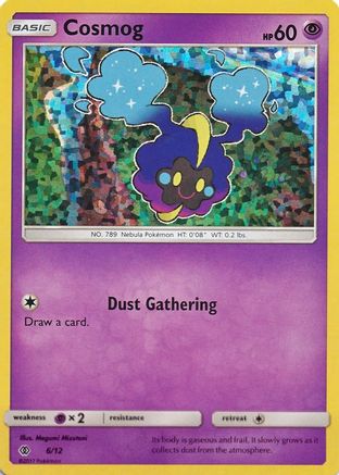 Cosmog 006/12  - Holofoil McDonalds Promos 2017 - Promo