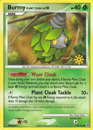 Burmy (Plant Cloak) 078/132  Countdown Calendar Promos - Promo