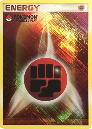 Fighting Energy (2009 Unnumbered POP Promo)  - Holofoil League & Championship Cards - Promo