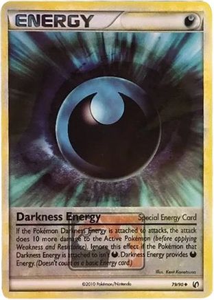 Darkness Energy (Special) 079/090  - Reverse Holofoil League & Championship Cards - Promo