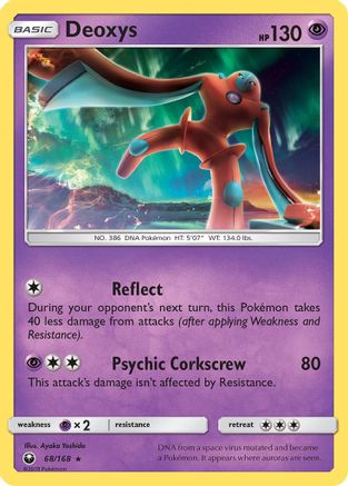 Deoxys (68) 068/168  SM  Celestial Storm - Rare