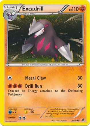 Excadrill 056/98  - Holofoil Blister Exclusives - Promo