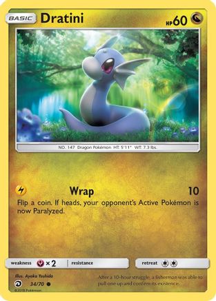 Dratini (34) 034/70  Dragon Majesty - Common
