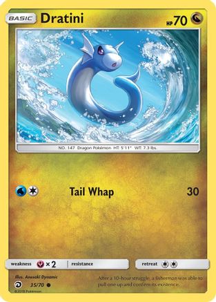 Dratini (35) 035/70  Dragon Majesty - Common