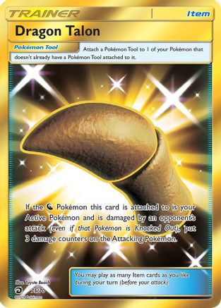 Dragon Talon (Secret) 075  - Holofoil Dragon Majesty - Secret Rare
