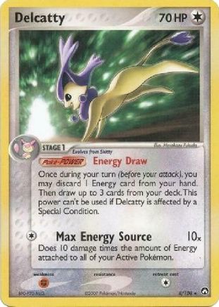 Delcatty 008/108  Deck Exclusives - Rare