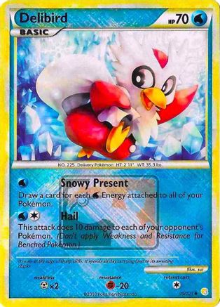 Delibird 039/123  - Reverse Holofoil League & Championship Cards - Promo