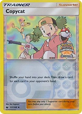 Copycat 127/168  - Reverse Holofoil League & Championship Cards - Promo