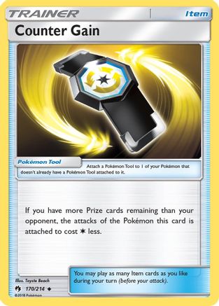 Counter Gain 170/214  SM  Lost Thunder - Uncommon