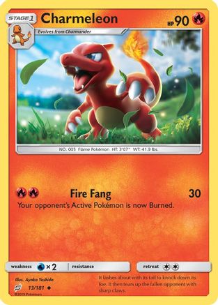 Charmeleon 013/181  SM  Team Up - Uncommon