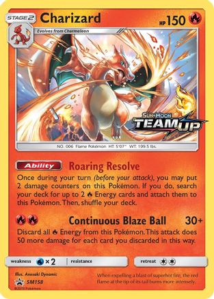 Charizard SM158  - Holofoil SM Promos - Promo