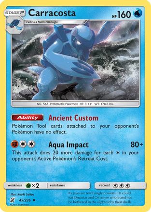 Carracosta 045/236  SM  Unified Minds - Uncommon