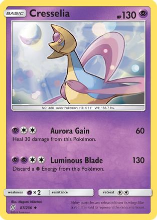 Cresselia 087/236  SM  Unified Minds - Uncommon
