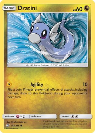 Dratini (147) 147/236  SM  Unified Minds - Common